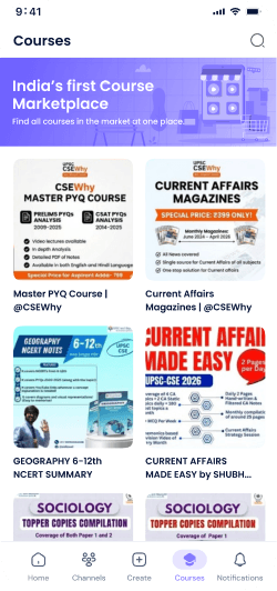 Courses Screen